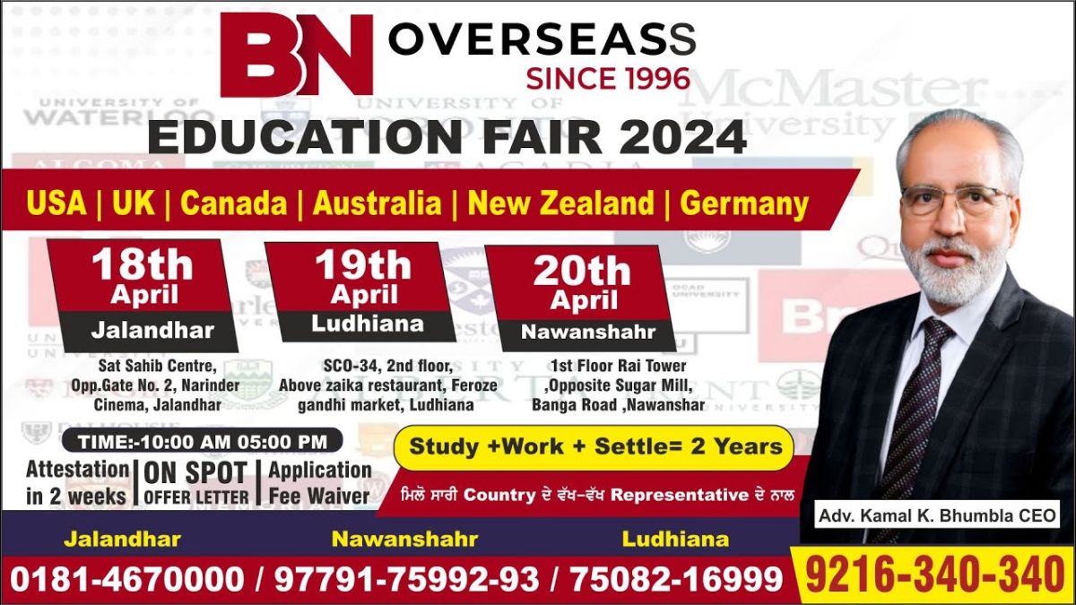 BN Overseas Institute, Chandigarh