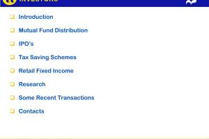 Rr Investors Capital Services