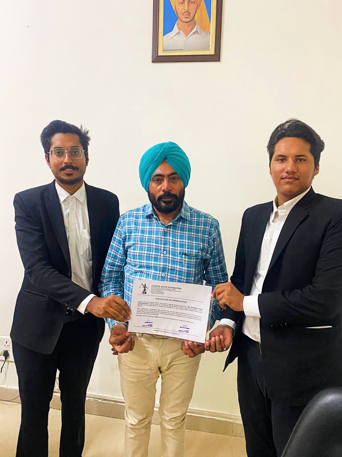 Advocate Supinder Singh Sohi, Chandigarh