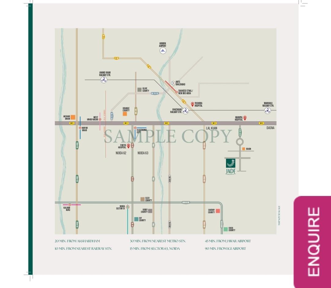 Jade County, Ghaziabad logo