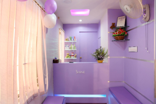 Shine Beauty Parlour logo