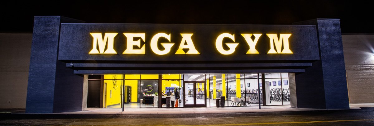 Mega Fitness Gym logo