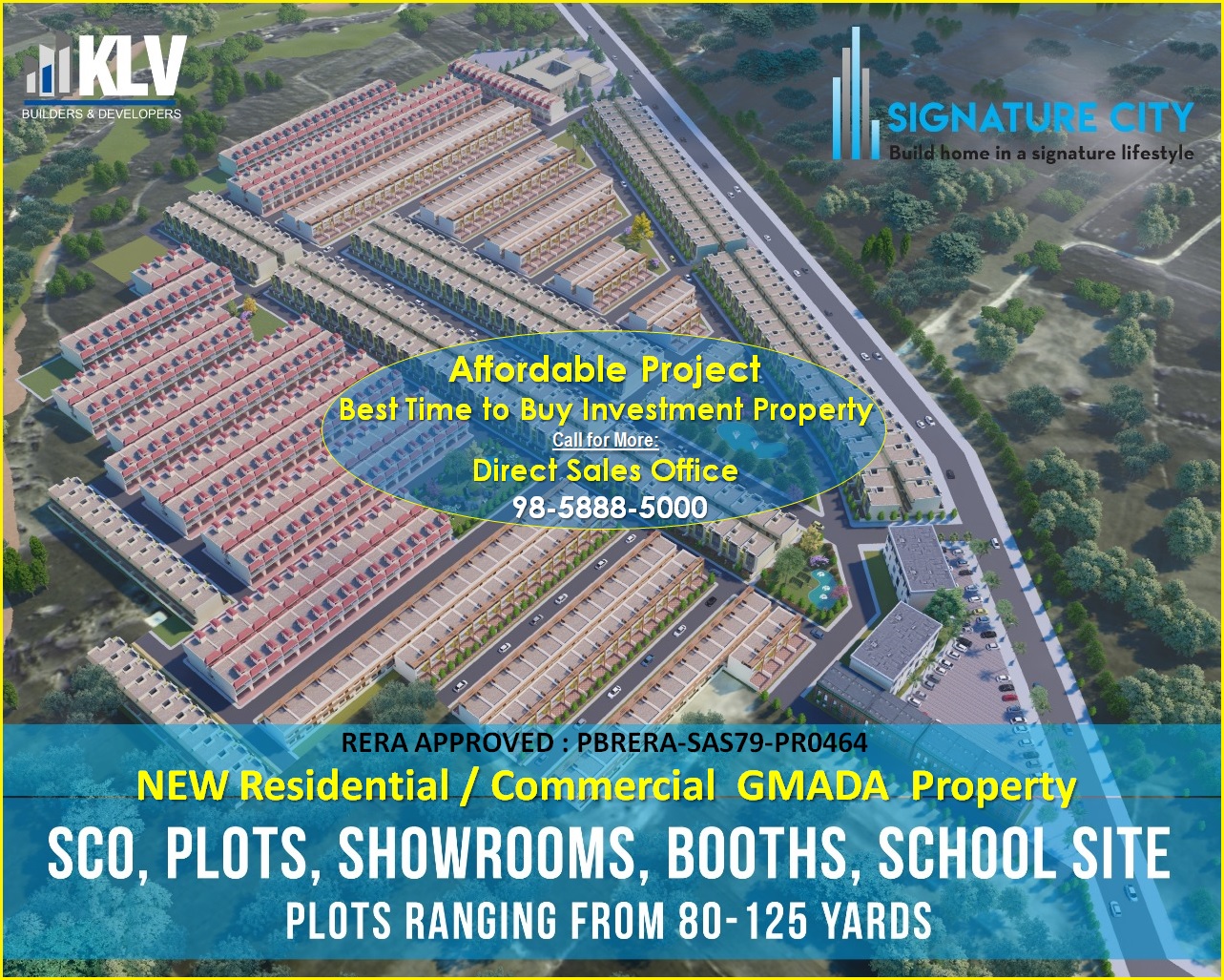 KLV Signature Lake City , Mohali