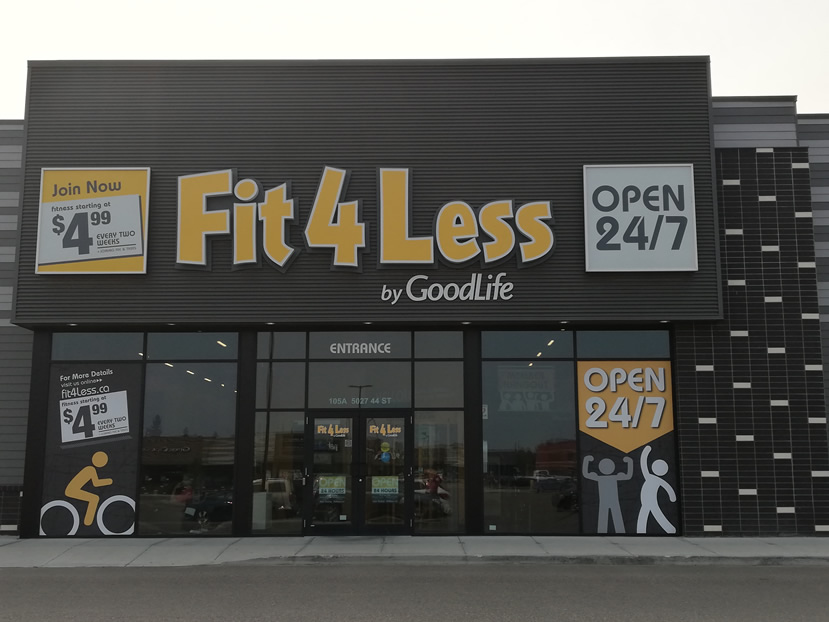 Fit 4 Less Fitness Studio logo