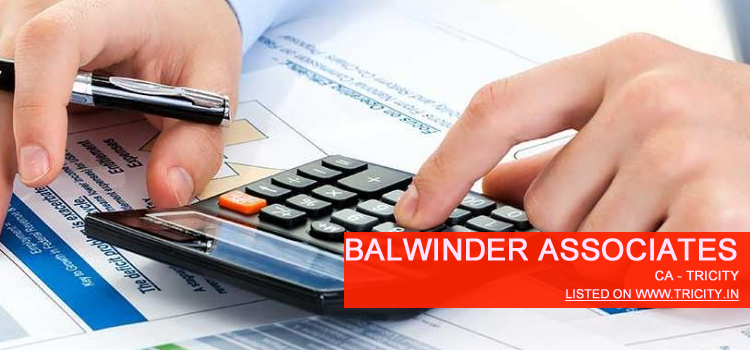 Balwinder Associates – CA, Chartered Accountants, Chandigarh