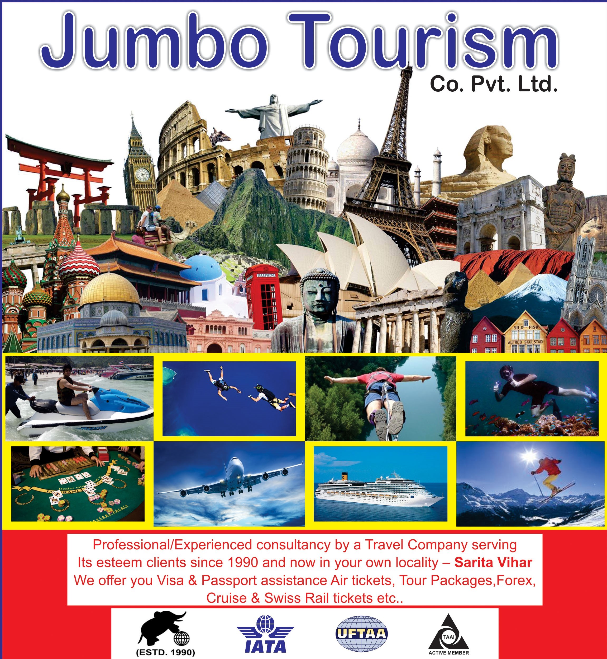 Jumbo Tourism Co Pvt Ltd, faridabad