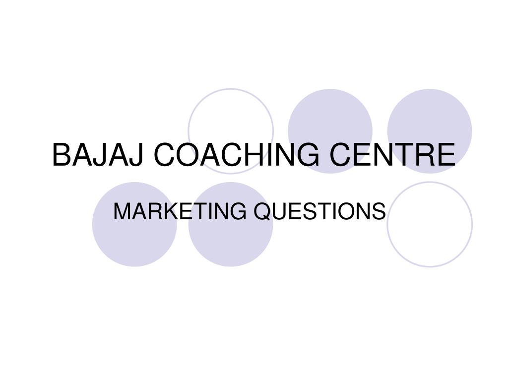 Bajaj Coaching Center