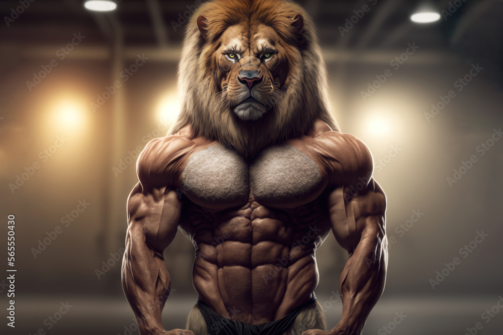 Lion Gym logo