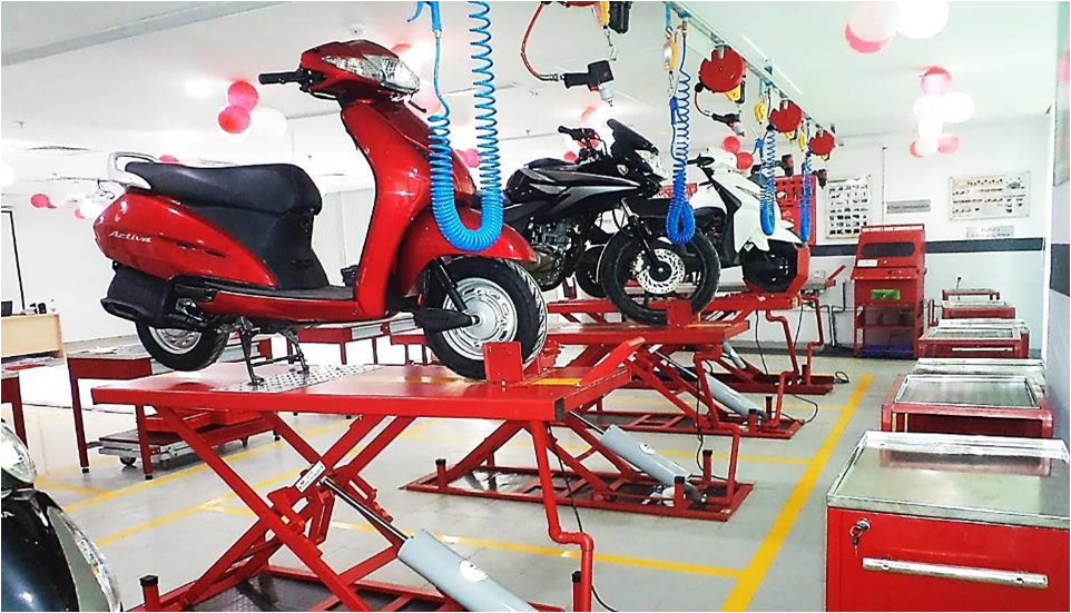 K.G.N Two Wheeler Service Centre Workshop, Mumbai
