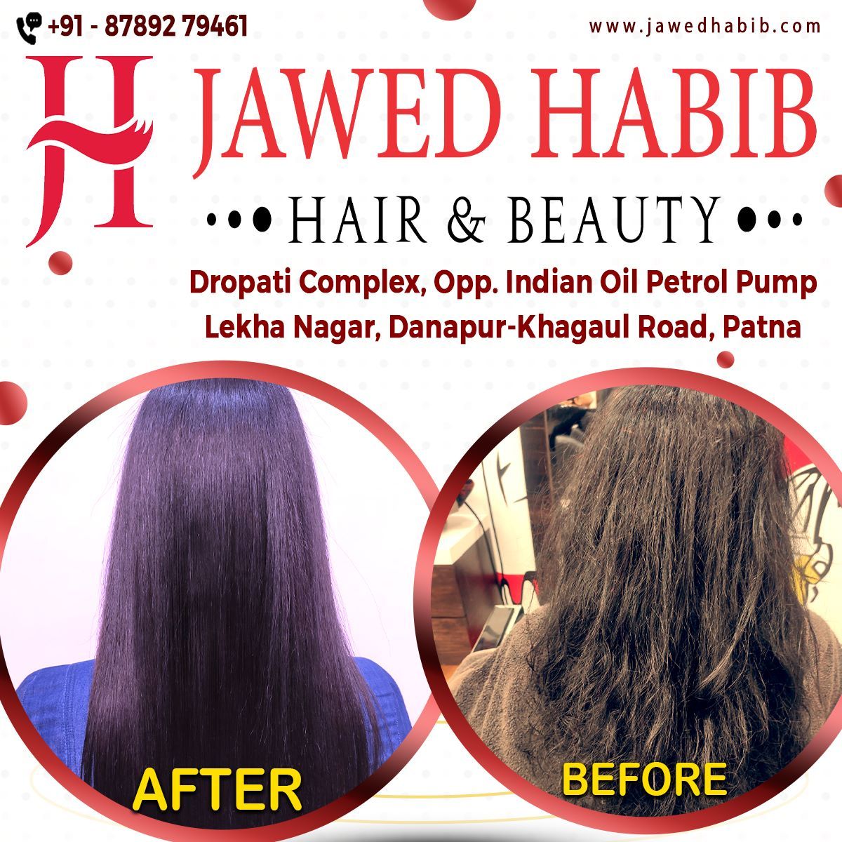 Jawed Habib Salon logo