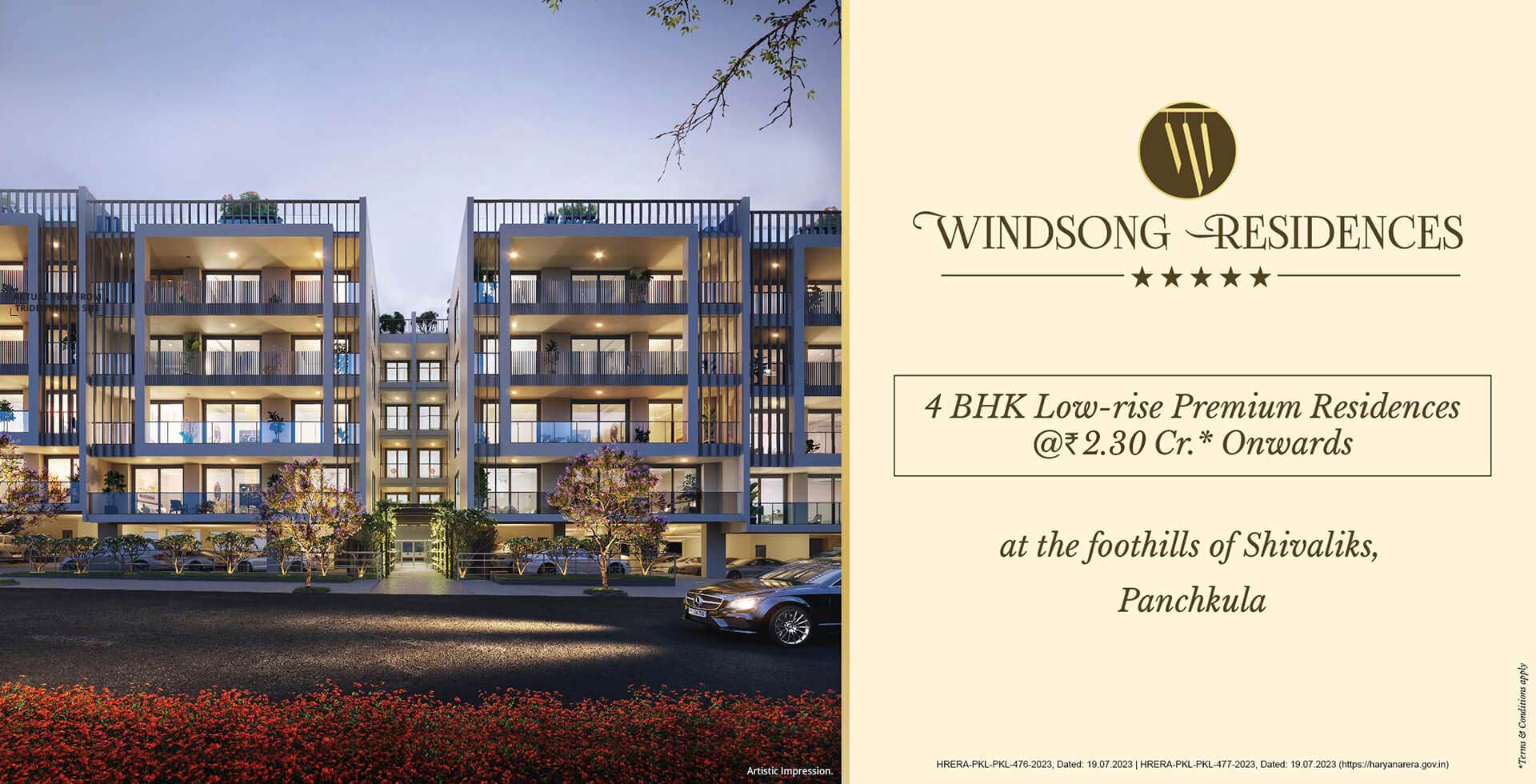 Trident Windsong Residences 2, Panchkula