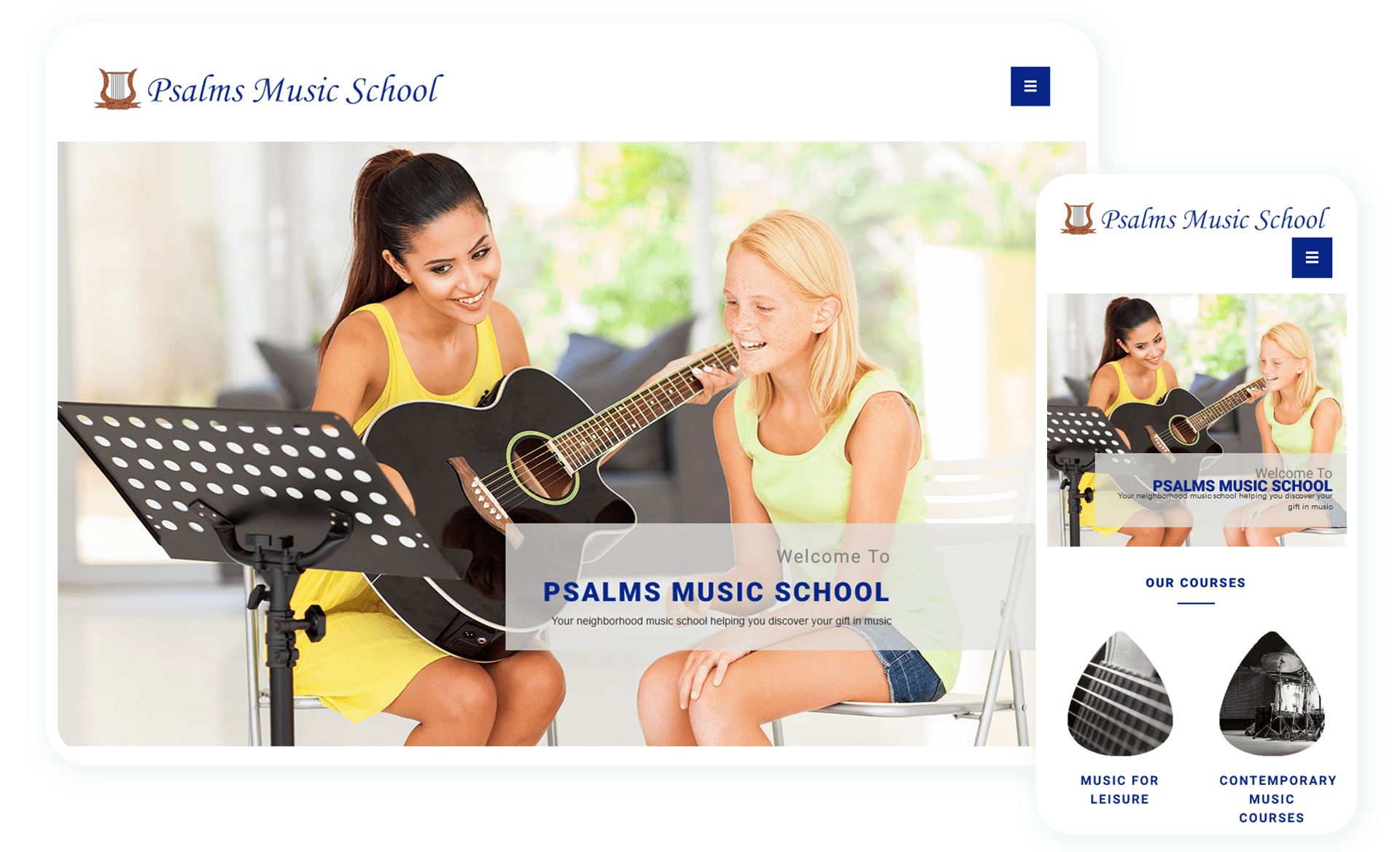 Psalms School of Music, Mumbai logo