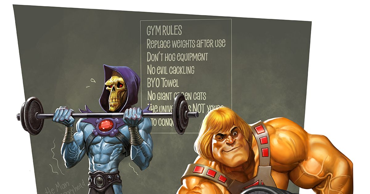 Heman gym logo