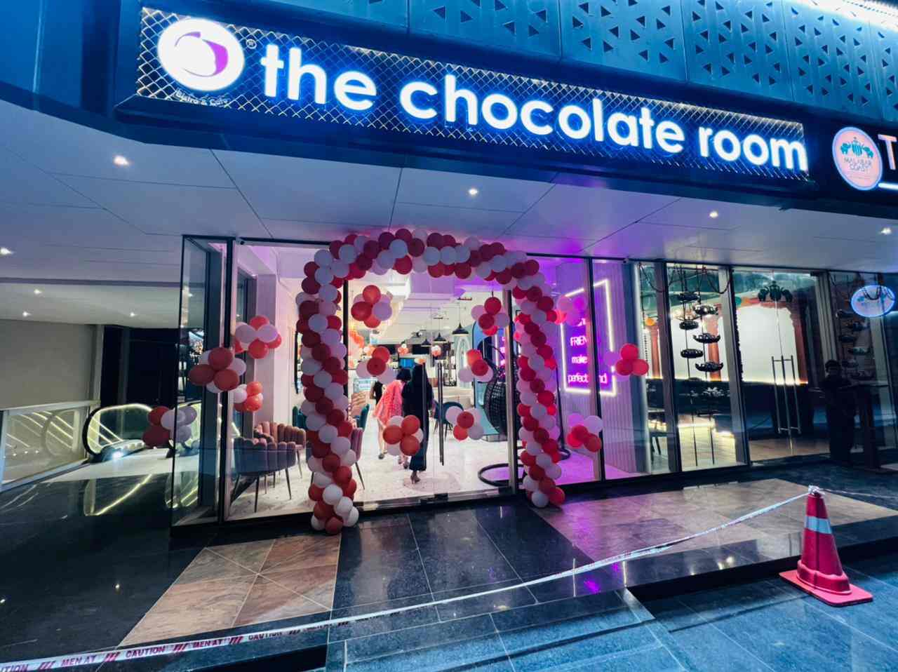 The Chocolate Room logo