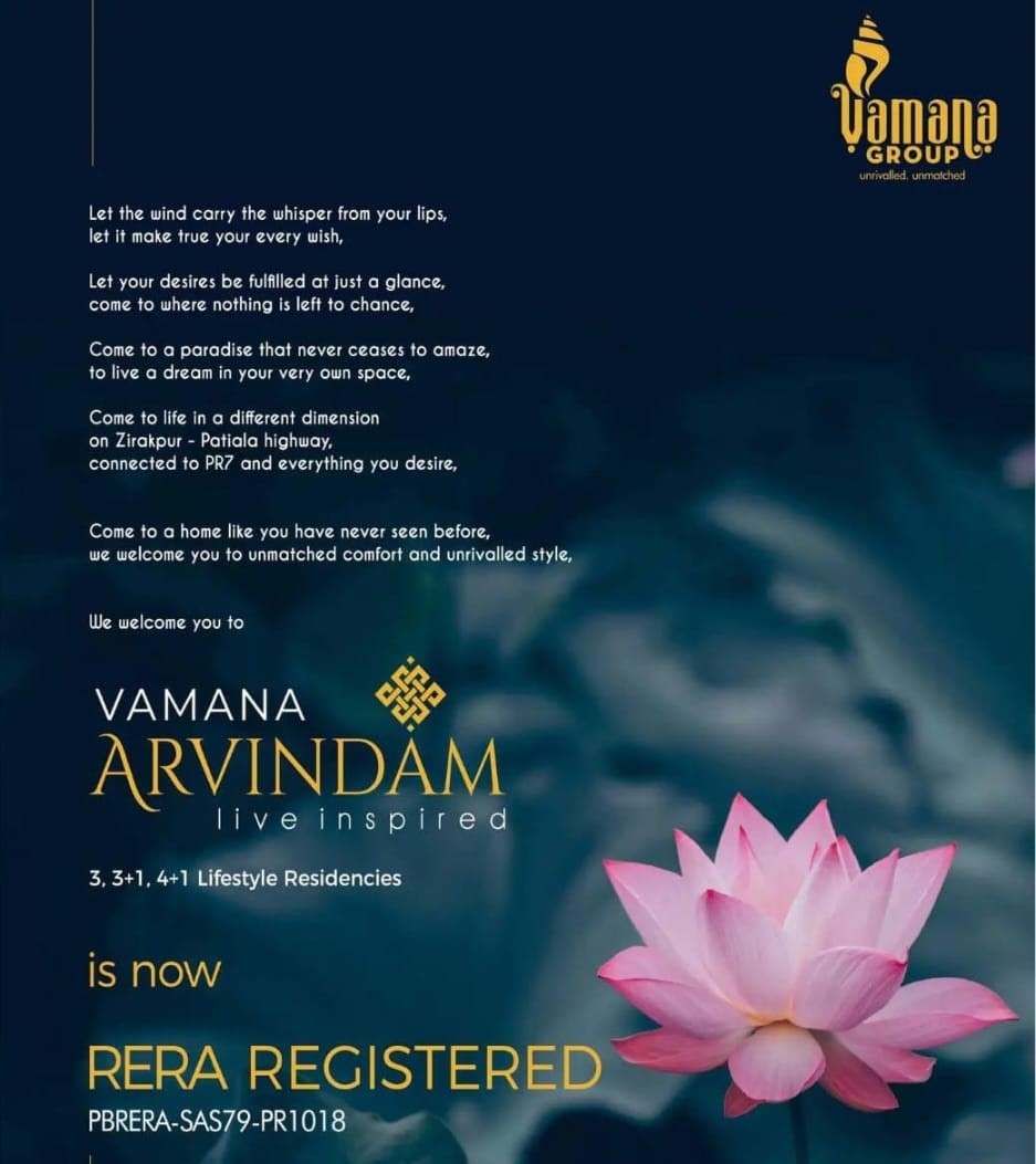 Vamana Arvindam, Zirakpur
