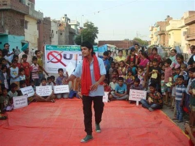 Theatre Age: A Group of Upliftment of Sulm children, Chandigarh