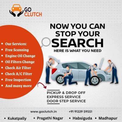 Go Clutch Car Services and Repairs, Hyderabad