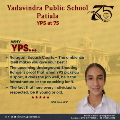 Yadavindra Public School, Moti bagh, Patiala