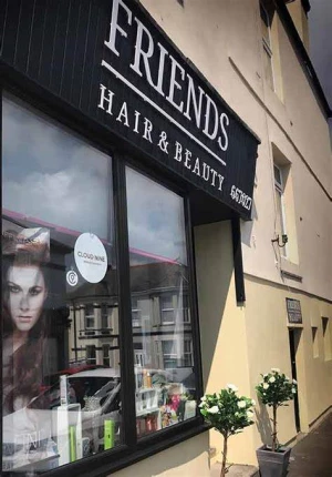 The Friends Hair And Beauty Salon logo