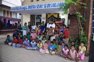 Anatha Shishu Sevashrama, Karnataka logo