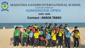 Mahatma Gandhi International School logo