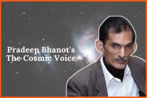 Pradeep Bhanot's- The Cosmic Voice logo