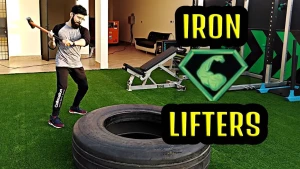 Iron Lifter Gym,Sampla Haryana logo