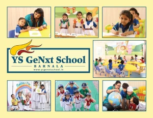 YS GeNxt School, Sanghera byepass, Barnala logo