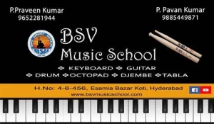 BSV Music School, Hyderabad logo