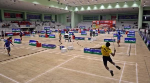 Tau Devi Lal Badminton Hall, Chandigarh logo