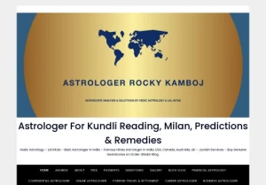 Astrologer Rocky Kamboj