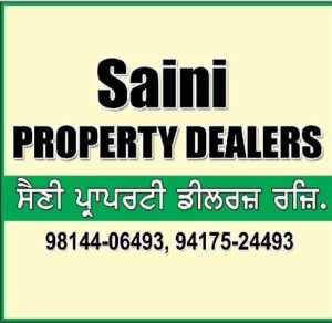 Saini Property Dealers, Street no-1, Dera bassi logo