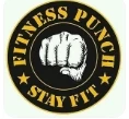 Fitness punch logo