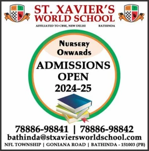 St. Xavier's School, Model town, Bathinda logo