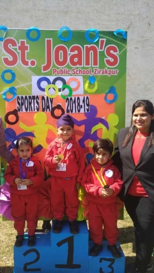 St.Joans Public School,Green park colony, Lohgarh, Zirakpur logo