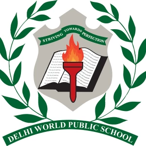 Delhi World Public School, Ambala chd expy. Zirakpur logo