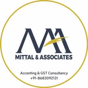 S M Mittal & Associates, manav chowk, Ambala city logo