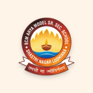 B. C. M. Arya Model Sr. Sec. School, Shastri nagar, Ludhiana logo