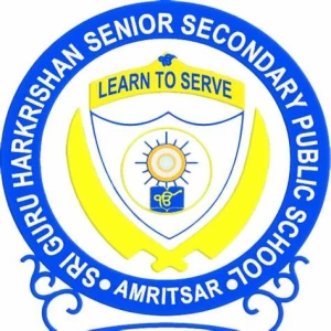 Sri Guru Harkrishan Public School, white avenue logo