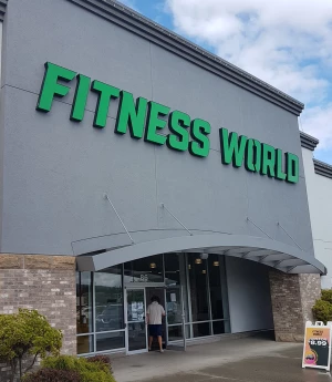 The Fitness World GYM logo