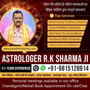 Astrologer R K Sharma logo