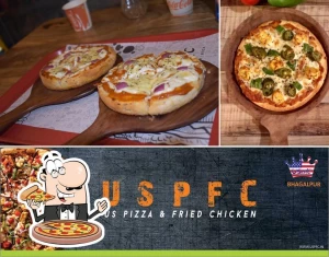 Us Pizza and Fried Chicken logo