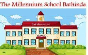 The Millennium School, Kot shamir, Bathinda logo
