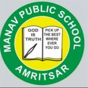 Manav Public School, Anand avenue, Amritsar logo