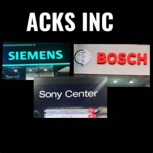 ACKS INC Sony Centre in Chandigarh logo