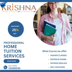 Krishna Home Tuition in Chandigarh logo