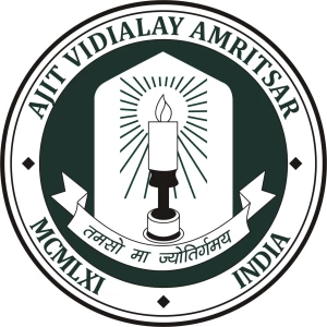 Ajit Vidialay Senior Secondary School, Ajit nagar, Amritsar logo
