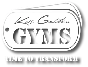 Kris Gethin Gyms logo