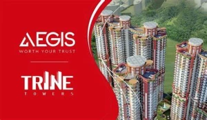 Aegis Trine Towers. Ahinsa khand 2, ghaziabad logo