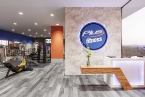 Plus Fitness 24/7 India logo